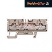 §PDU 2,5/4/4AN svorka řadová, PUSH-IN, béžová 2/2 ,800V/32A, š=5,1mm (1896130000)