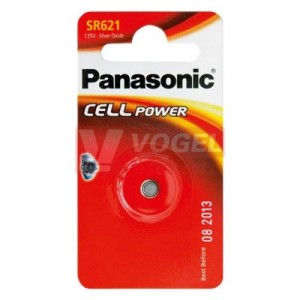 Baterie  1,55 V knofl. SR621EL/1B - 364  prům 6,8x2,15mm Panasonic