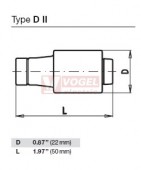 Pojistka E27/DII  10A gG/gL  zpožděná (šnek) 400VAC/250VDC (SIBA 1000504)