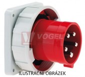 Přívodka vestavná 3P  63A 230V IP67 9h Bals 28176, šroubová, přímá, GT