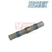 LS 2,5 spojka Cu letovací (tavná) s teplem smršť.bužírkou, pro průřezy 1,0-2,5mm2, průměr 2,7-3,5mm, D=4,6mm, L=40mm
