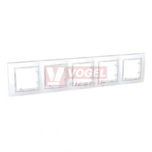 MGU401018 Unica Colors - Krycí rámeček bez dekorativního rámečku pětinásobný, Polar