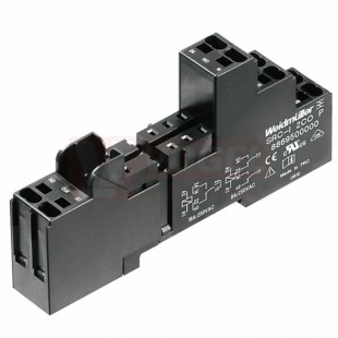 SRC-I 2CO P patice pro relé, 2 kontakty, PUSH-IN svorka (8869500000)