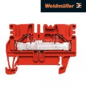 §PDU 2,5/4 RT svorka řadová, PUSH-IN, 800V/32A, červená, š= 5,1mm (1011510000)