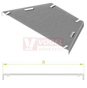 Víko redukce symetrické PRKSP600/500, tl.1,5mm (104660)