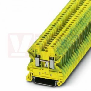 UT 2,5-PE svorka řadová, šroubové připojení, barva zel./žlutá, 32A, š=5,2mm (3044092)