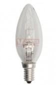 Žárovka E14  28W 230V, baňka C35 svíčková, průměr 38mm, 2900K, živ. 2000h., stmívatelná (jako klas.žár.40W)