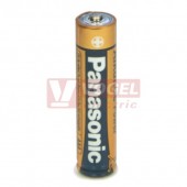 Baterie  1,50 V LR03 mikro alkalická "Panasonic Alkaline Pro", blistr/4ks (vel.AAA)