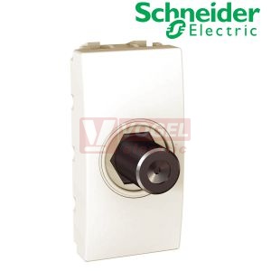 MGU346825 Unica - Anténní zásuvka F konektor, 1 modul, Marfil