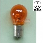 Žárovka Bau15s  12V/21W TES-LAMP PY21W Amber, oranžová pro blikače (autožárovka)