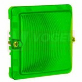 69589 PLEXO IP55 difuzor zelený pro signalizační osvětlení, instalace do krabice PLX55