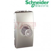 MGU346830 Unica - Anténní zásuvka F konektor, 1 modul, Aluminium