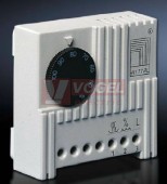 SK3118.000 Hygrostat rozsah 50-100%, hystereze cca 4%, 24V-230V AC/DC, 1x přepínací kontakt 5A/AC,  montáž na DIN lištu