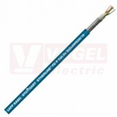 ETHERLINE FD P CAT.5e 2x2x26/19AWG kabel datový třídy D, 2párová verze, vysoce flexibilní, pro použití v enereg.řetězech, stíněný, modrý vnější plášť z PUR (2170289)