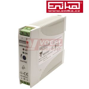 Zdroj spínaný 1f 24VDC  0,21A (SPD-24-05-1) 100-240VAC//24VDC (5W)