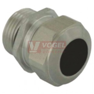 GP 36 vývodka nerezová A2, AGRO 110.36.94.350, sevření 30,5-35 mm, délka závitu15 mm, jednodílné těsnění krátké