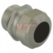 GP 36 vývodka nerezová A2, AGRO 110.36.94.350, sevření 30,5-35 mm, délka závitu15 mm, jednodílné těsnění krátké