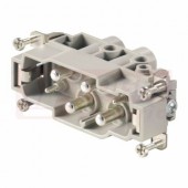 Konektor   6pin V 4pin 80A/830V + 2pin 16A/400V HDC S4/2 MS, šroubový (1023240000)