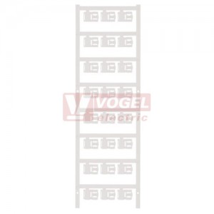 SFC 2,5/12 MC NE WS SlimFix Clip, označení vodičů a kabelů, bílá, průřez 4-10mm2, 12x9,3mm (1062000000)