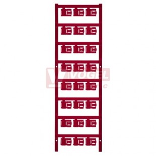 SFC 2,5/12 MC NE RT SlimFix Clip, označení vodičů a kabelů, červená, průřez 4-10mm2, 12x9,3mm (1062020000)
