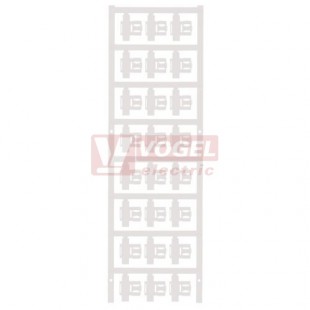 SFC 2,5/21 MC NE WS SlimFix Clip, označení vodičů a kabelů, bílá, průřez 4-10mm2, 21x9,3mm (1062050000)