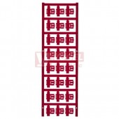 SFC 2,5/21 MC NE RT SlimFix Clip, označení vodičů a kabelů, červená, průřez 4-10mm2, 21x9,3mm (1062080000)