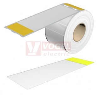 THM WriteON 50,8/150 GE štítek samolepící pro označení vodičů a kabelů, žlutý, š/v 150x50,8mm, popis.pole 25,4x50,8mm, průměr vodiče 0,75-500mm2 (1109180000)