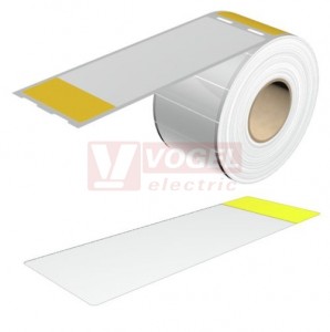 THM WriteON 50,8/150 GE štítek samolepící pro označení vodičů a kabelů, žlutý, š/v 150x50,8mm, popis.pole 25,4x50,8mm, průměr vodiče 0,75-500mm2 (1109180000)