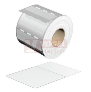 THM WO VIN 25,4/36,5 WS IW štítek samolepící pro označení vodičů a kabelů, bílý, š/v 36,5x25,4mm, popis.pole 12,7x25,4mm, průřez vodiče 0,75-35mm2, vinylová folie (1110600000)