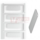 CC 15/45 MC NE GR MultiCard, značení přístrojů ClipCard, bez potisku, štítek šedý, v15mm x š45mm, PA66 (1111240000)