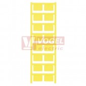 SM 27/18 MC NE GE MultiCard, značení přístrojů SwitchMark, bez potisku, štítek žlutý, v18mm x š27mm, PA66 (1131850000)