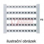DEK 5 FS 2, 4, 6...100 štítek s potiskem, vertikální (2339600000)