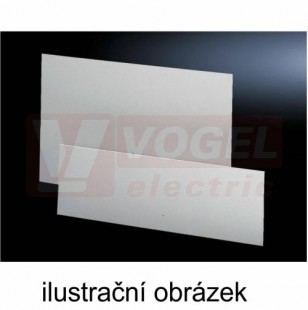 CP6028.010 čelní alu panel pro Optipanel, rozměr šv 482,6 (19")x310,3mm(7U), tl.3mm, se závitovým svorníkem M5