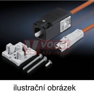 SZ4315.350 Dveřní polohový spínač UL šed .připoj.kabel, 1m