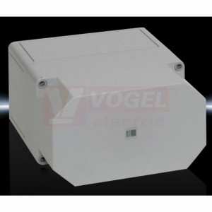 PK9516.000 (BAL) Svorkovnicová skříňka, s neprůhl.víkem, IP66, IK08, polykarbonát, hladké stěny, š180v110h165mm, RAL7035 (balení 2ks)