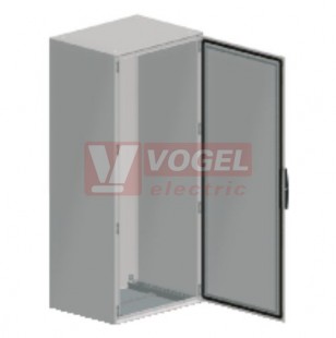 NSYSM1612302D skříň samostatně stojící SM, bez mont.panelu, 2-dv., všh 1600x1200x300mm, IP55, RAL7035, vč.kabelového dna