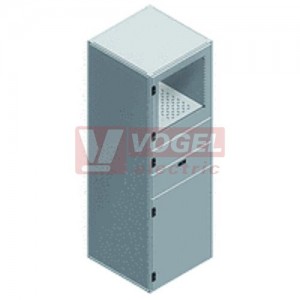 NSYSF18660PC skříň pro řadovou montáž SF, PC rack 19", všh 1800x600x600mm, IP55, RAL7035, bez kabelového dna