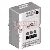 NSYCCOTH120VID Termostat, 5..50°C (-40…176 °F ), kontakt 2x pro topení/chlazení, napájení 110-120V AC, elektronický OLED obrazovka, volitelný externí snímač NTC
