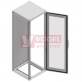 NSYSF18640T skříň pro řadovou montáž SF, bez mont.panelu, průhl.dv., všh 1800x600x400mm, IP55, RAL7035, bez kabelového dna