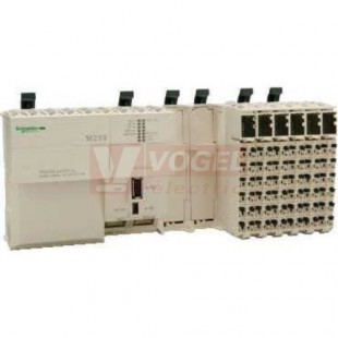 TM258LD42DT4L M258 Ethernet, RS232/RS485, 2 sloty pro kom. moduly, 42DI/DO,4AI