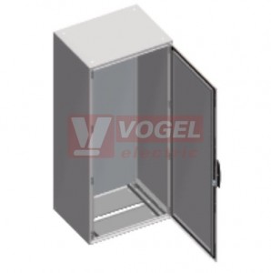 NSYSM1810402D skříň samostatně stojící SM, bez mont.panelu, 2-dv., všh 1800x1000x400mm, IP55, RAL7035, vč.kabelového dna