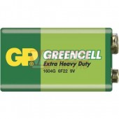 Baterie  9,00 V 6F22 zinkochloridová, GP shrink/1ks