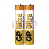 Baterie  1,50 V LR03 mikro alkalická, AAA, GP Ultra Alkaline, shrink/2ks