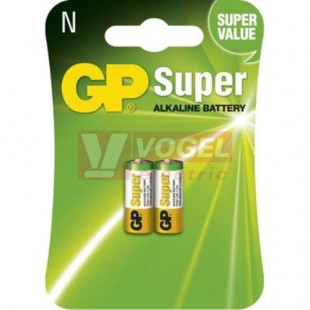 Baterie  1,50 V LR1 alkalická, 885mAh N/GP910A, GP blistr/2ks (B1305)