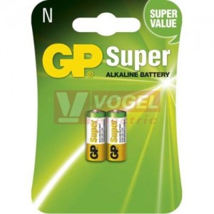 Baterie  1,50 V LR1 alkalická, 885mAh N/GP910A, GP blistr/2ks (B1305)