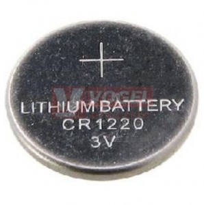 Baterie  3,00 V knofl. CR1220  lithiová 36mAh, GP blistr/5ks (B1520)