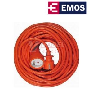 Prodlužovák  1 zás. 20m EMOS (P01120) oranžový 3x1,5mm2 250VAC/16A