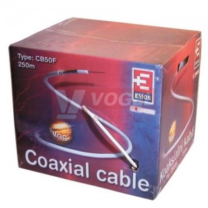 Kabel koaxiální CB50F 250M BOX (S5231S)
