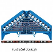 PRV 8 BL 35X15 WS/RT svorka 8-patrová distribuční (DCS marshalling), max.1,5mm2, modrá, PUSH-IN (1173900000)