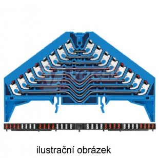 PRV 4 BL 35X15 WS svorka 4-patrová distribuční (DCS marshalling), max.1,5mm2, modrá, PUSH-IN (1173920000)